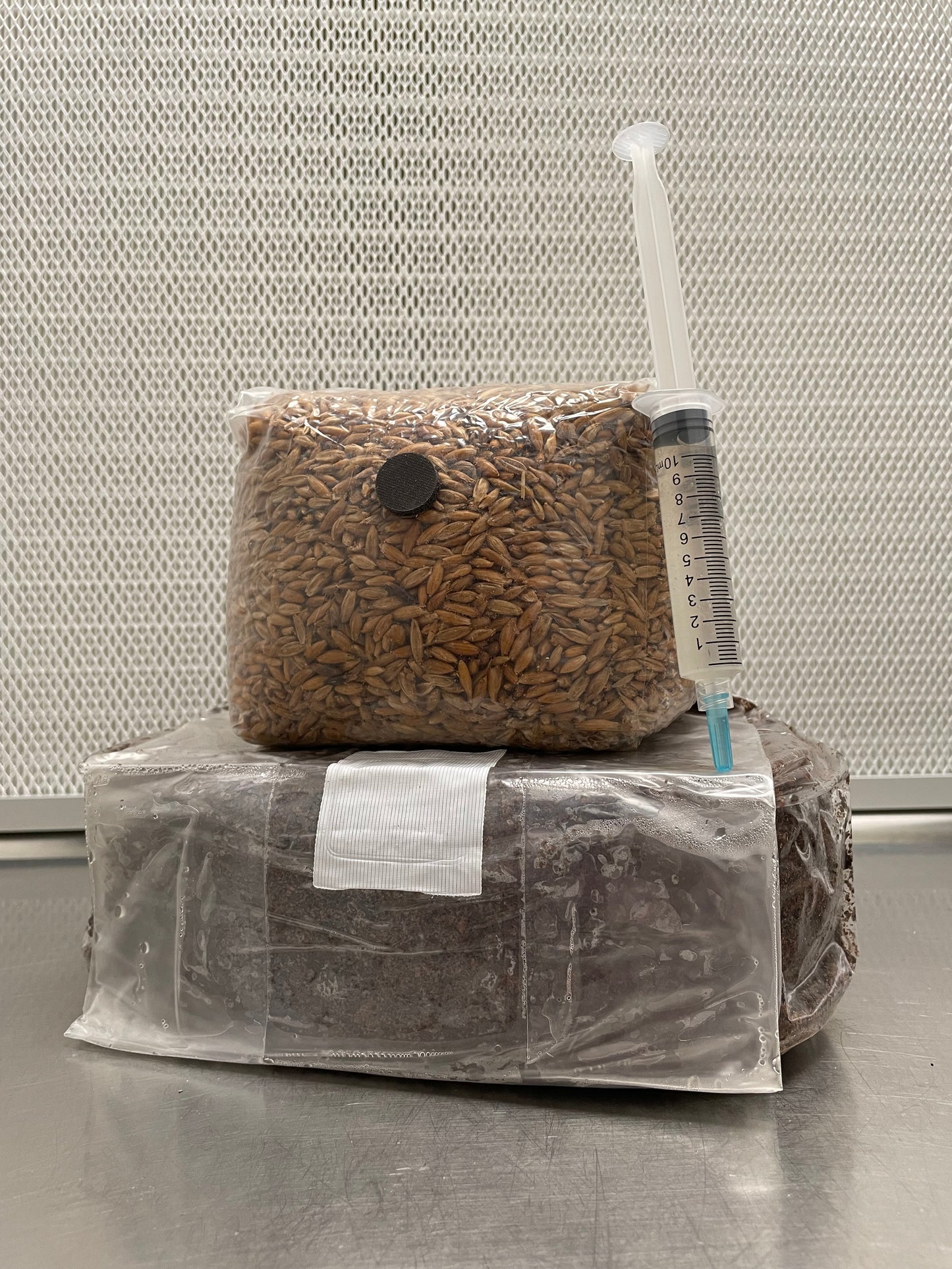 3lb Machine Sterilized Mushroom Grain Bags