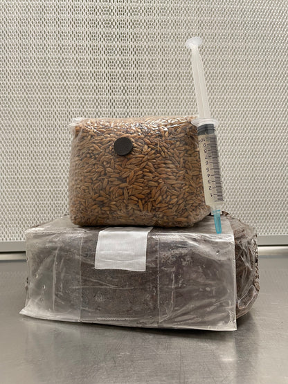 3lb Machine Sterilized Mushroom Grain Bags